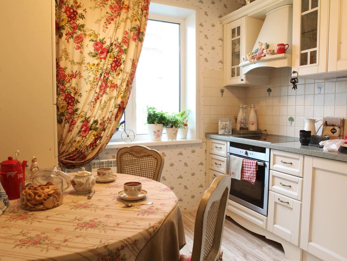 Маленькая Уютная Кухня Фото