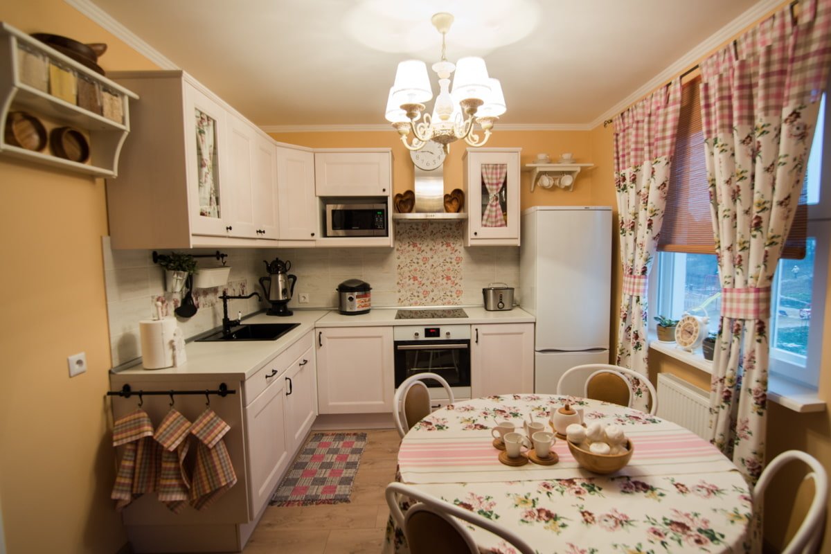 Уютный Дизайн Маленькой Кухни
