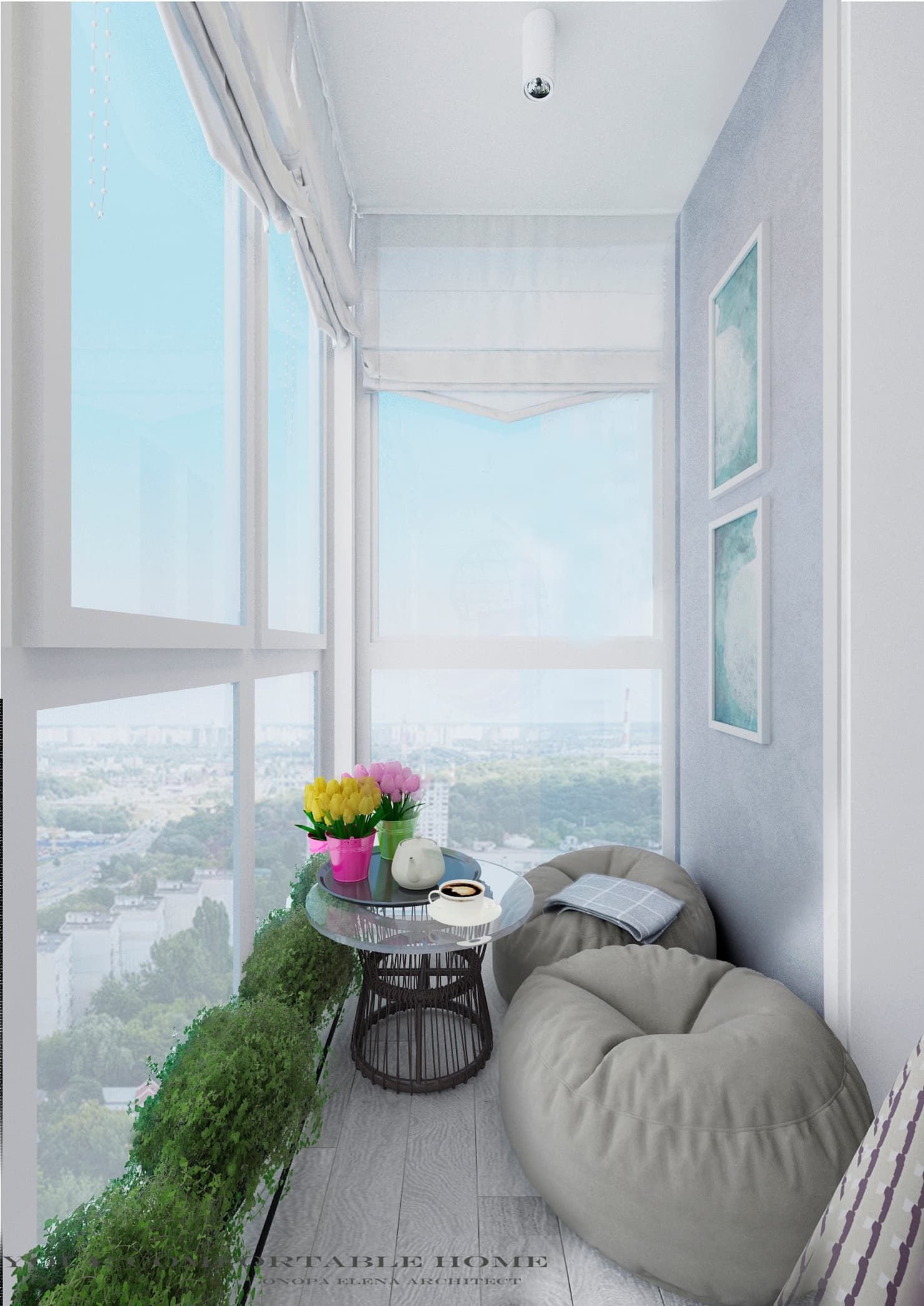 Панорамный Балкон Дизайн Фото В Квартире