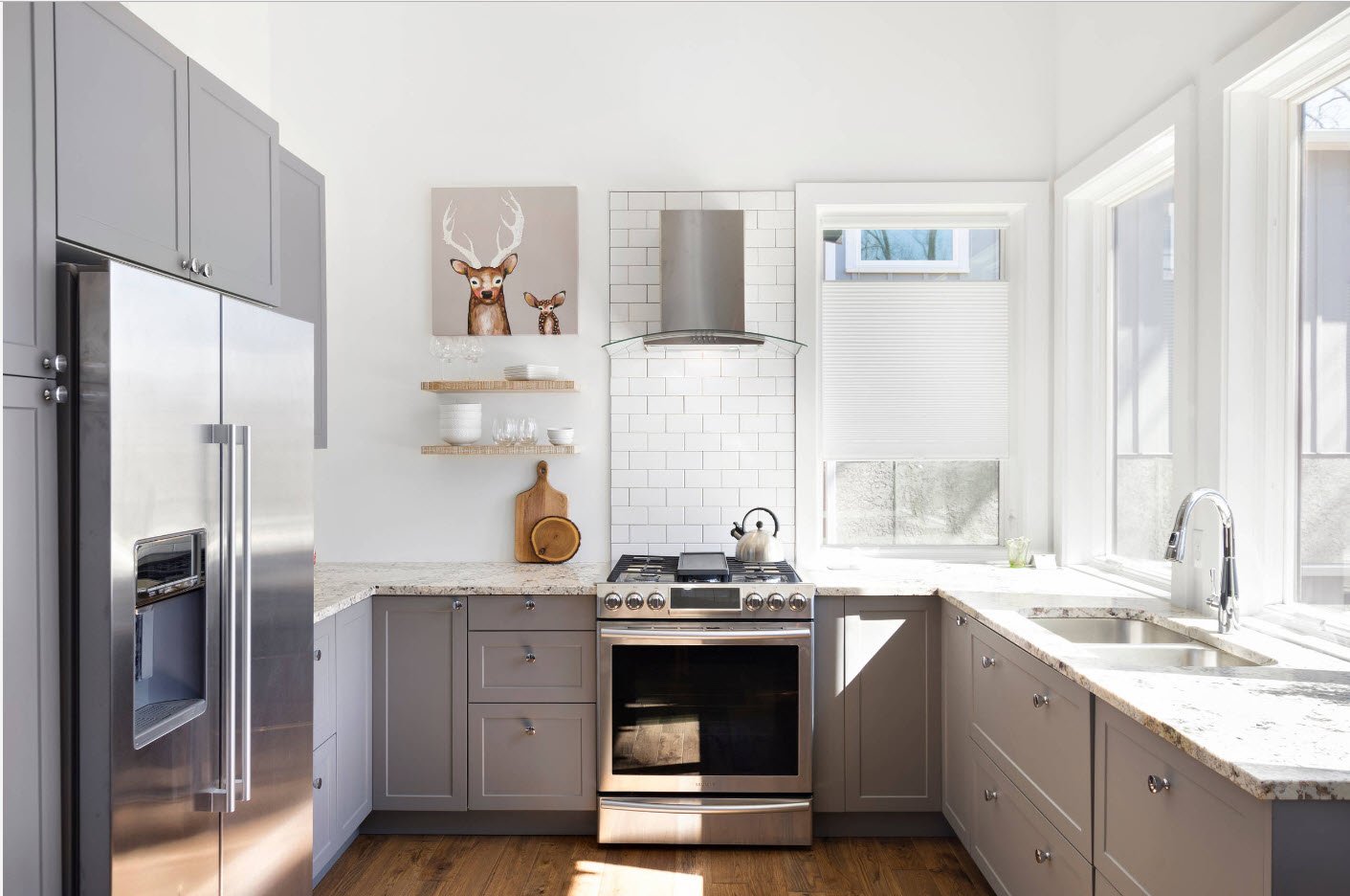 Маленькие Кухни В Доме Дизайн Фото