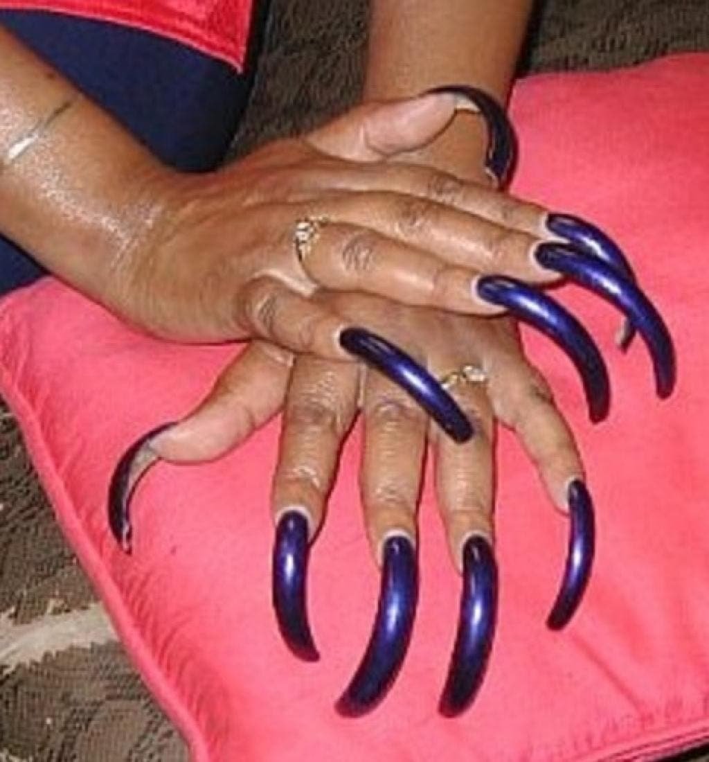 Длинные Ногти Девушек Фото