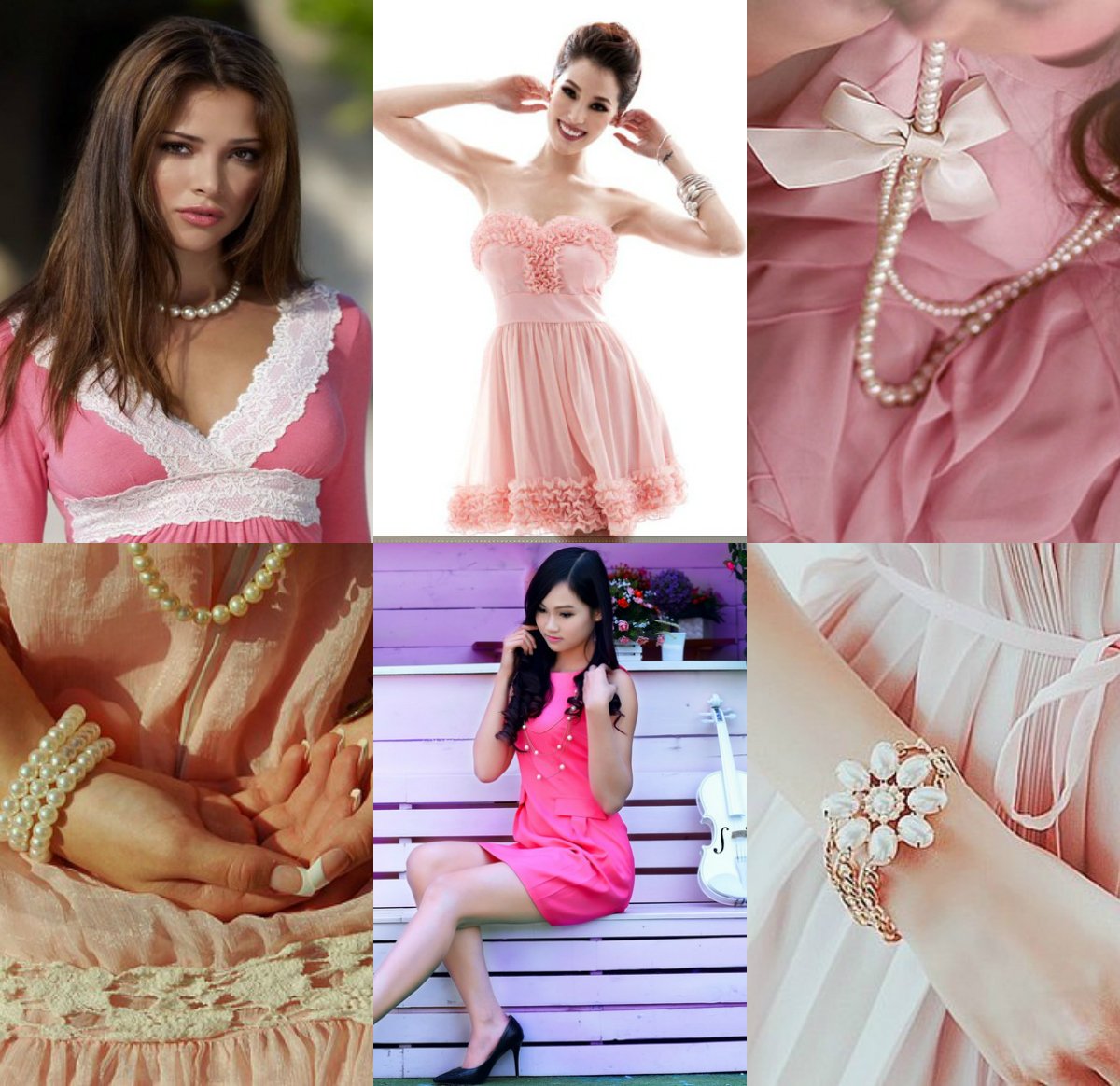 Прическа Под Розовое Платье