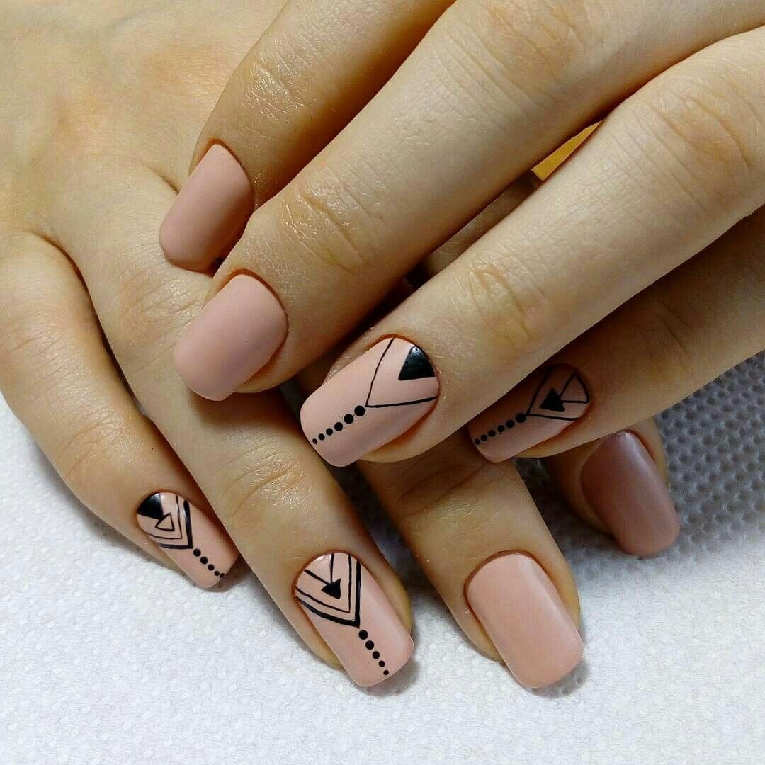 Дизайн Ногтей На Короткие Ногти Линии