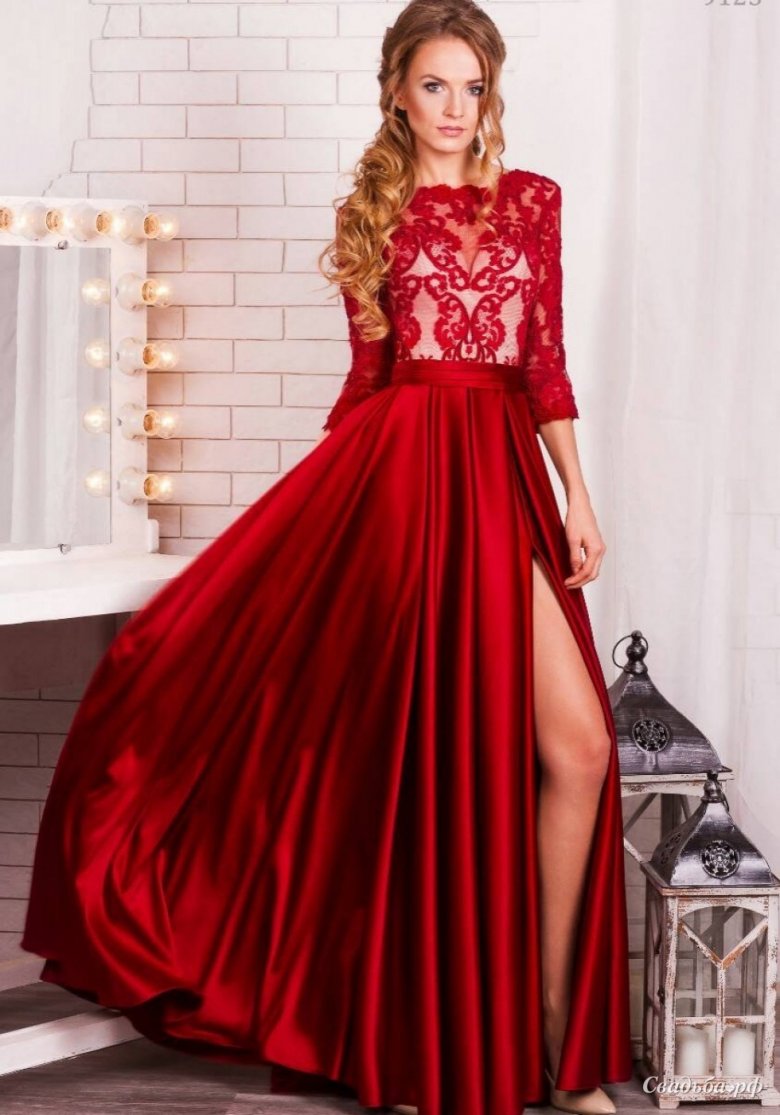 Красное Выпускное Платье Купить