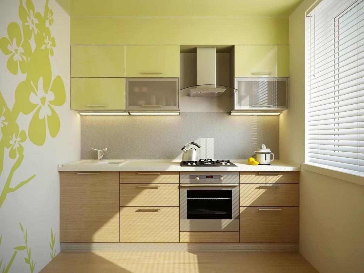 Дизайн Маленьких Кухонь Обои Фото