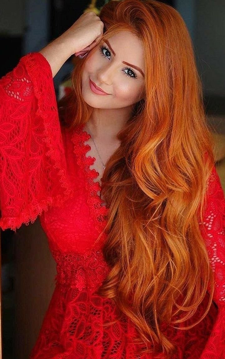 Фото Красивых Девушек С Рыжими Волосами