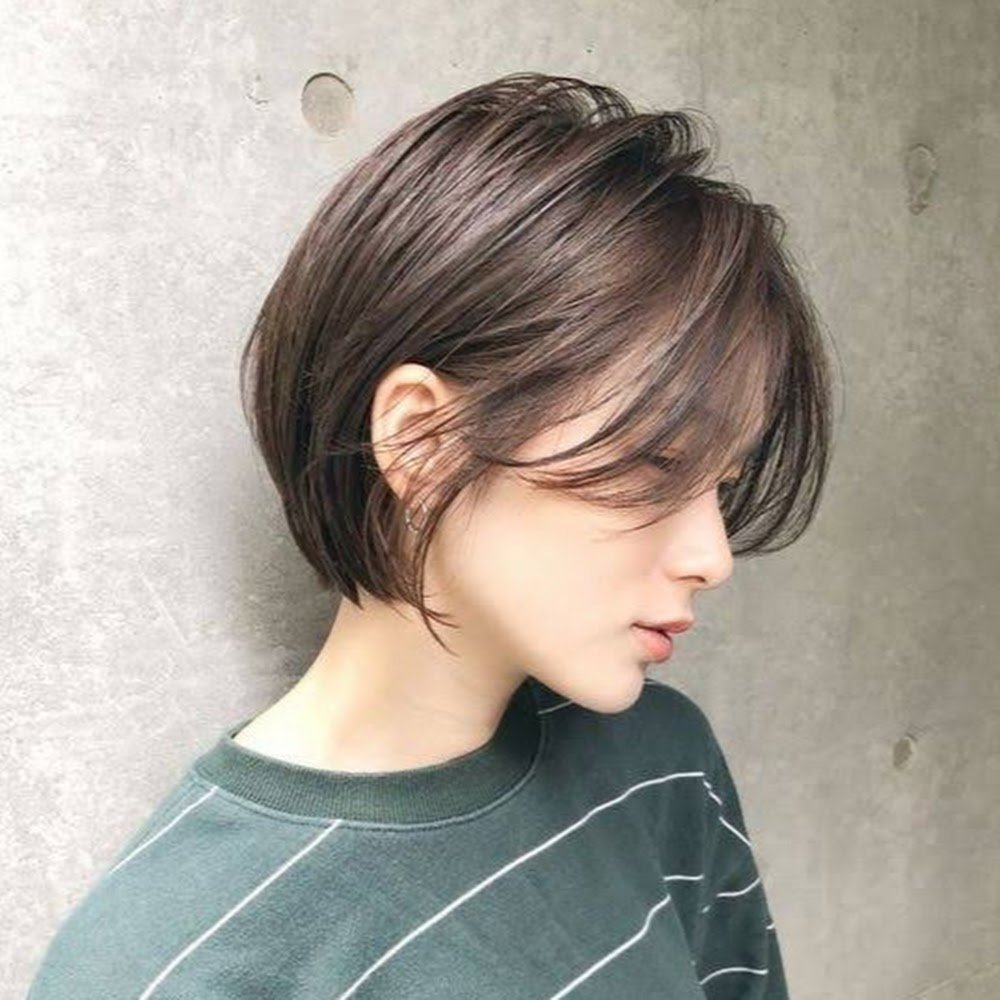 Short hair style for asian