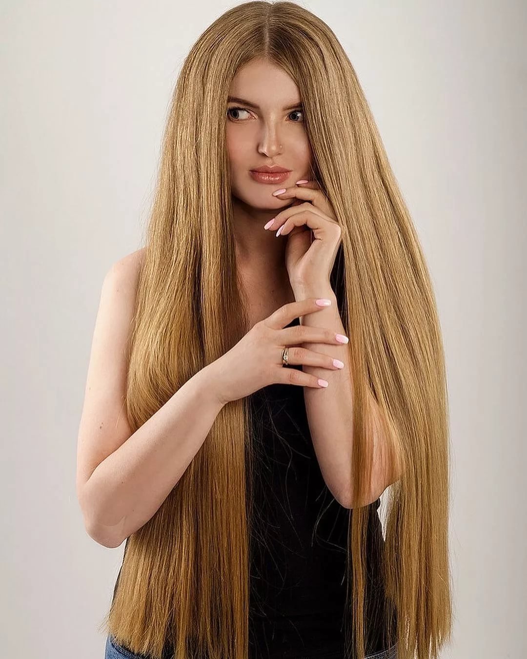 Натуральные Волосы Фото Девушек