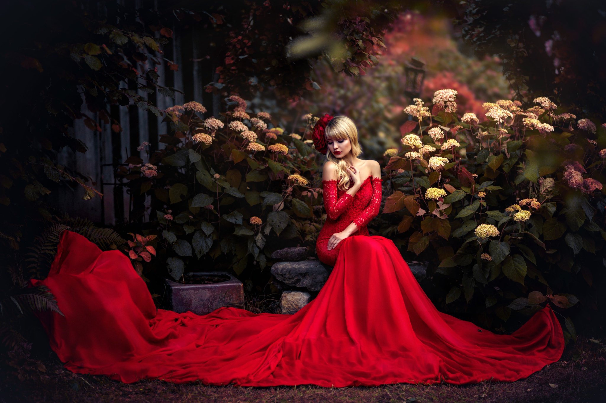 Рассказ Красное Платье