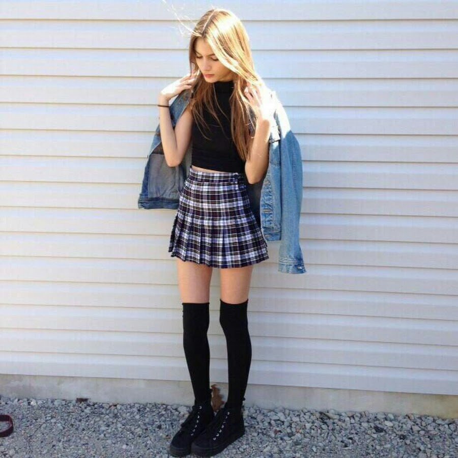 Schoolgirl miniskirt