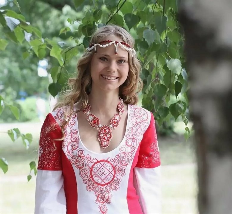 Платье В Старорусском Стиле