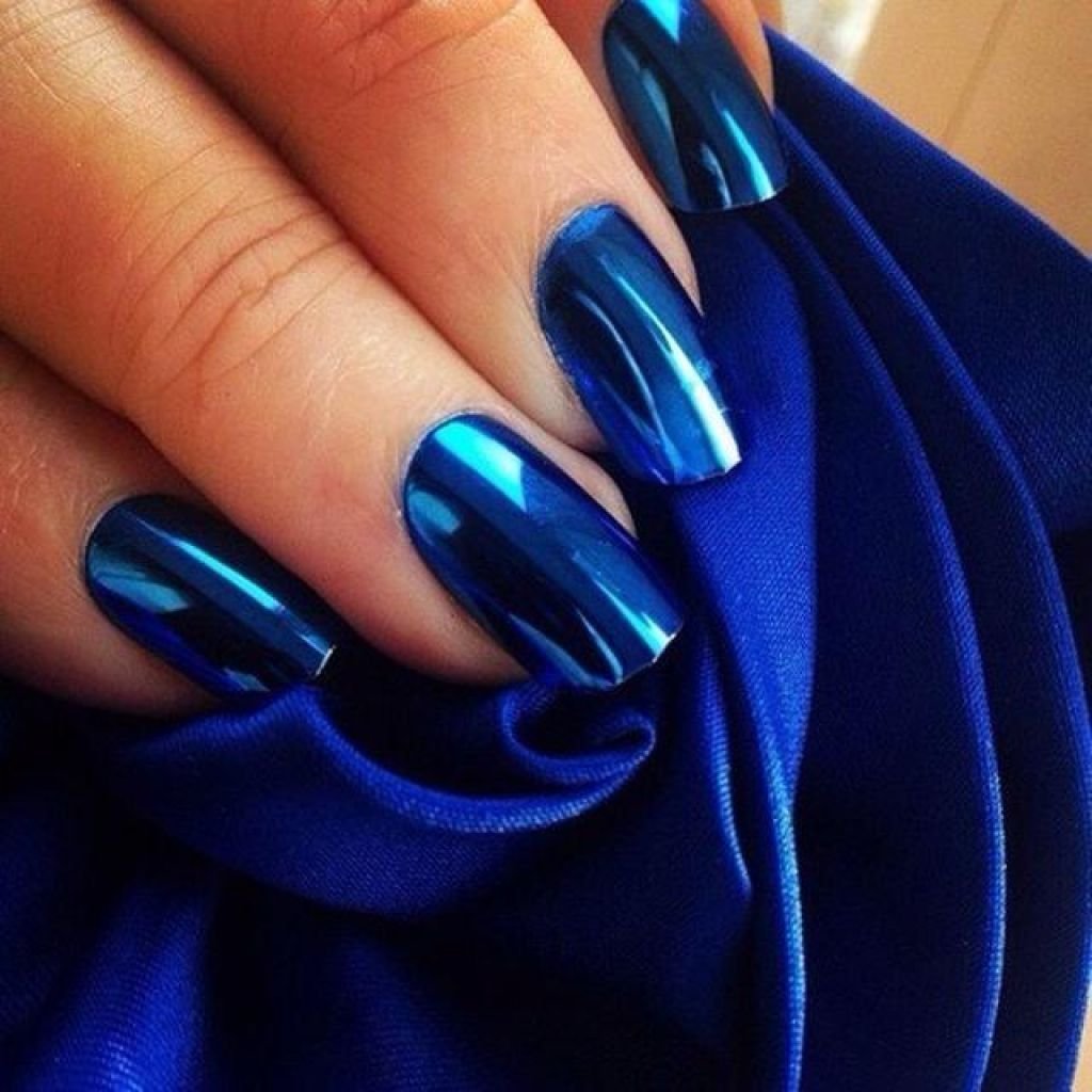 Дизайн Ногтей Под Темно Синее Платье