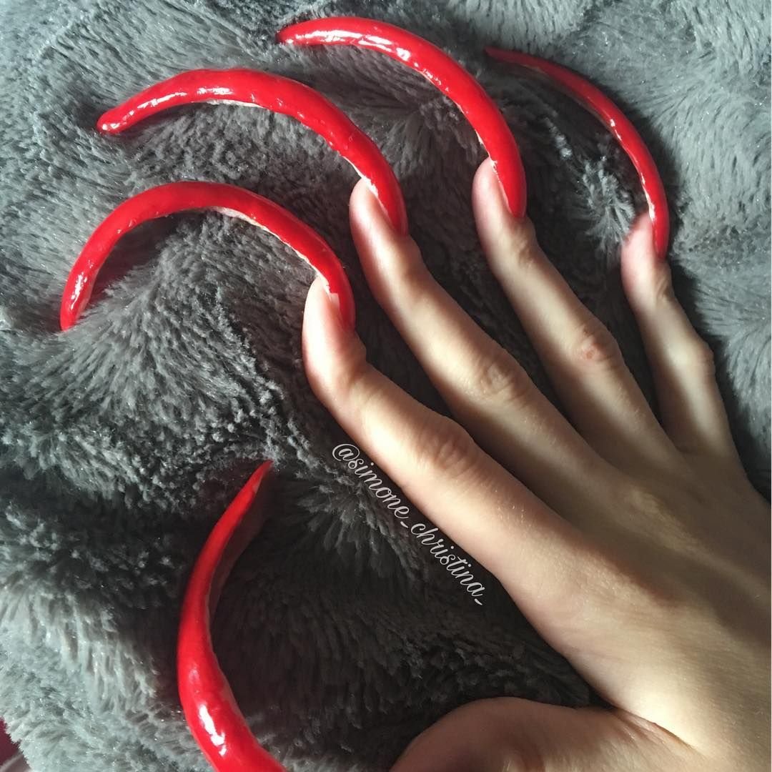 Длинные Ногти Девушек Фото