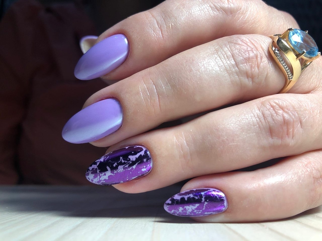 Фиолетовые Ногти Маникюр 2023 Фото Дизайн