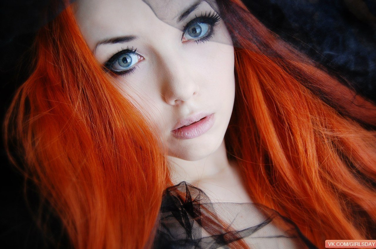 Девушка С Рыжими Волосами Фото