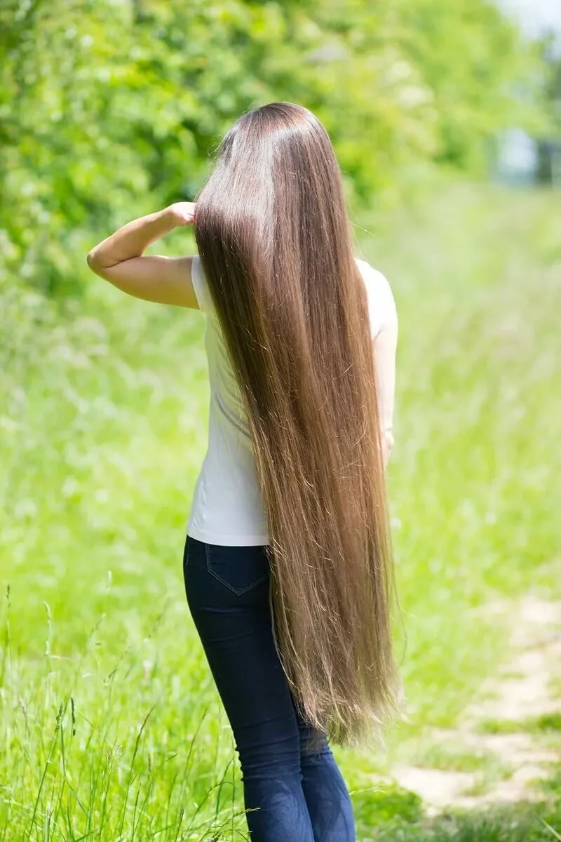 Фото Натуральные Длинные Волосы