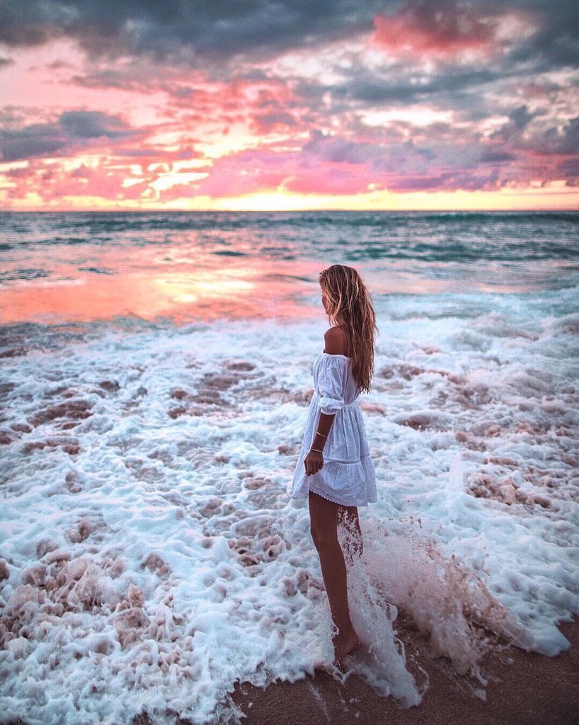 Красивые Фотографии Девушек На Море