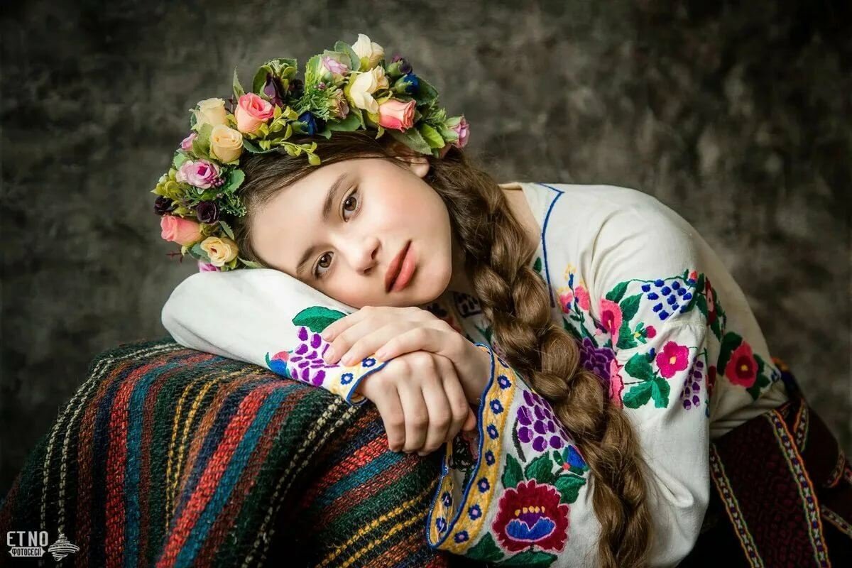 Девушки В Украинских Костюмах Фото