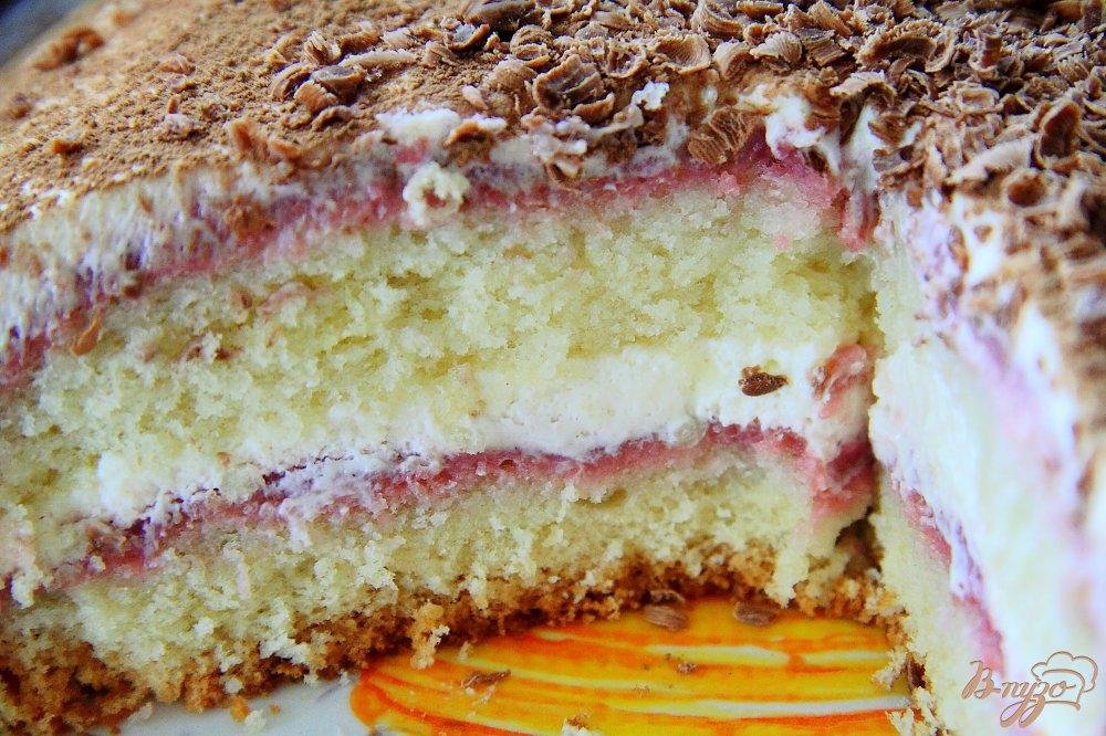 Торт бисквитный рецепт с фото пошагово с фото