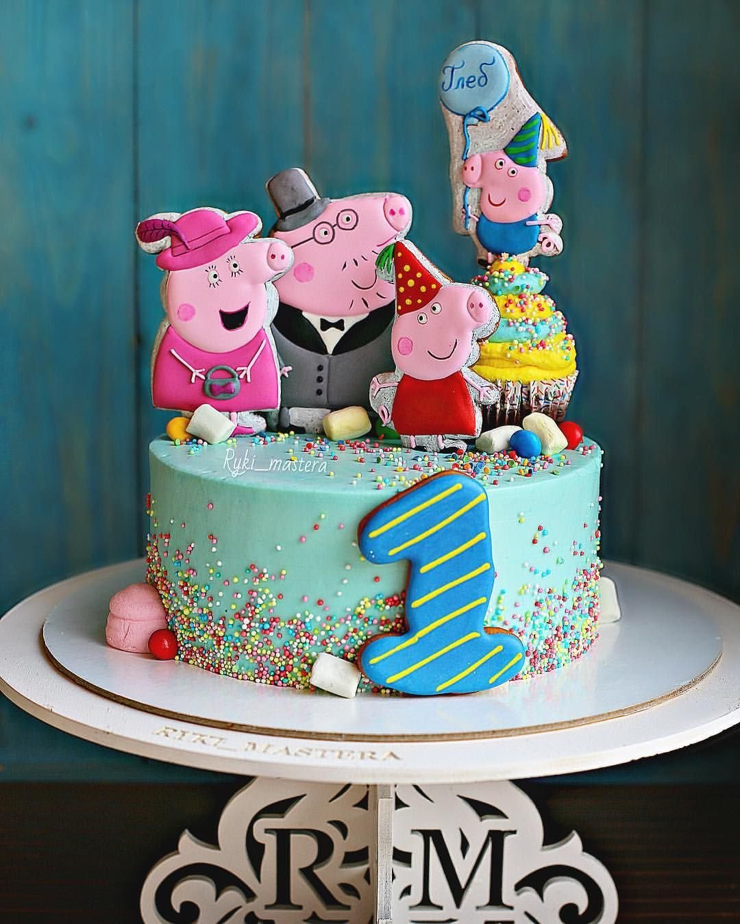Идеи на тему «Свинка Пеппа (торты)» (58) | свинка пеппа, свинки, торт