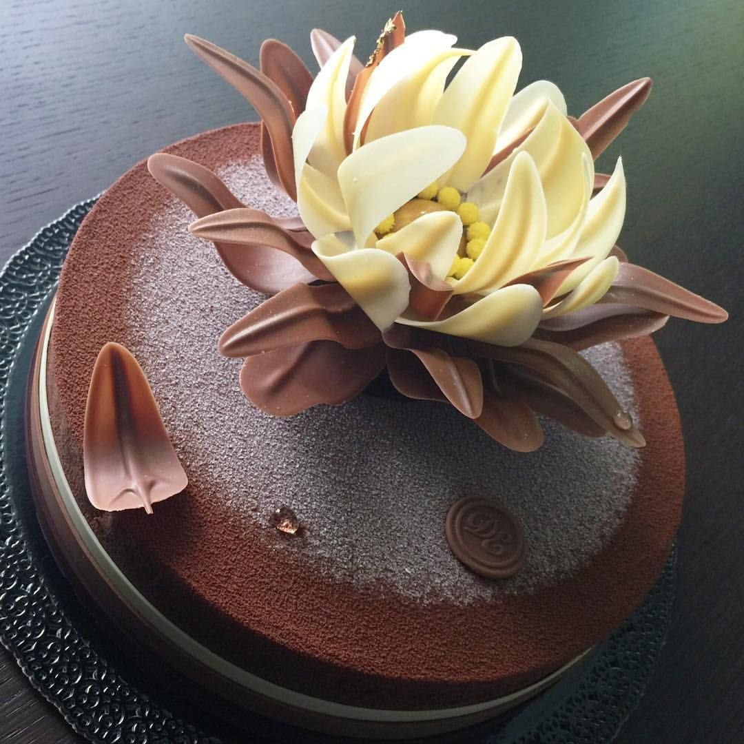 Изделия из шоколада. Торт 3 шоколада декор. Муссовый торт с декором из шоколада. Шоколадные цветы. Цветы из пластичного шоколада.