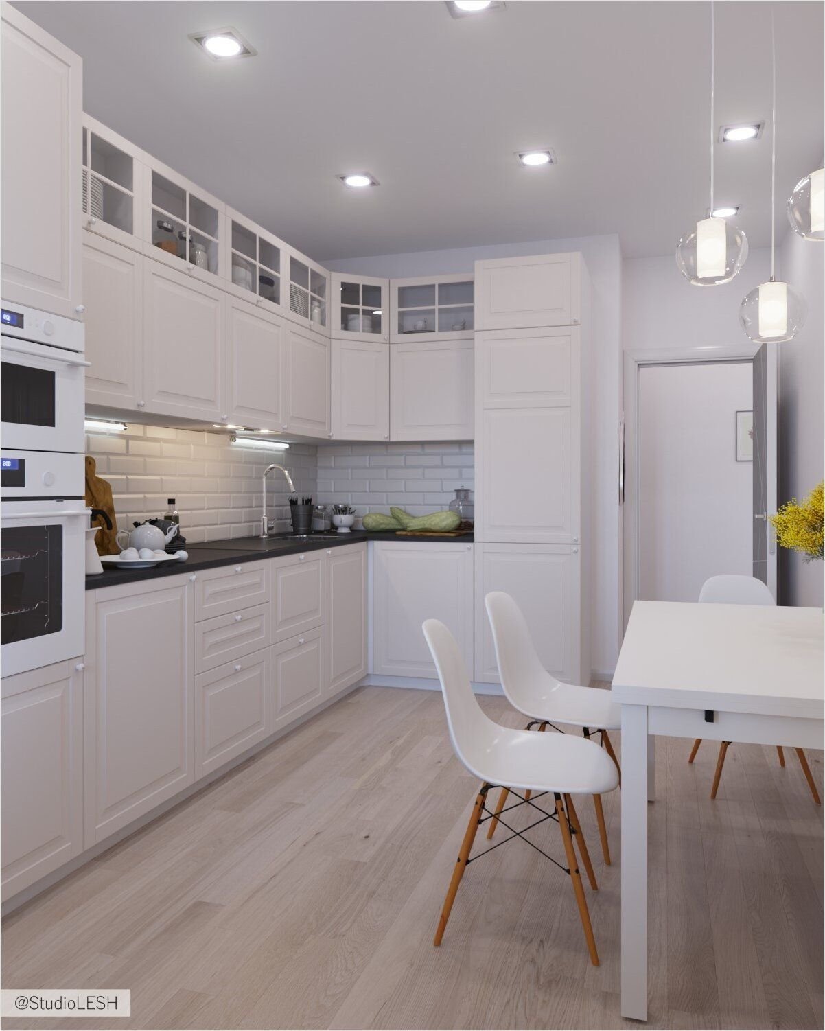 Кухня в квартире в светлых тонах. Белые кухни. Белая кухня в интерьере. Кухня в белых тонах. Кухня в белом стиле.