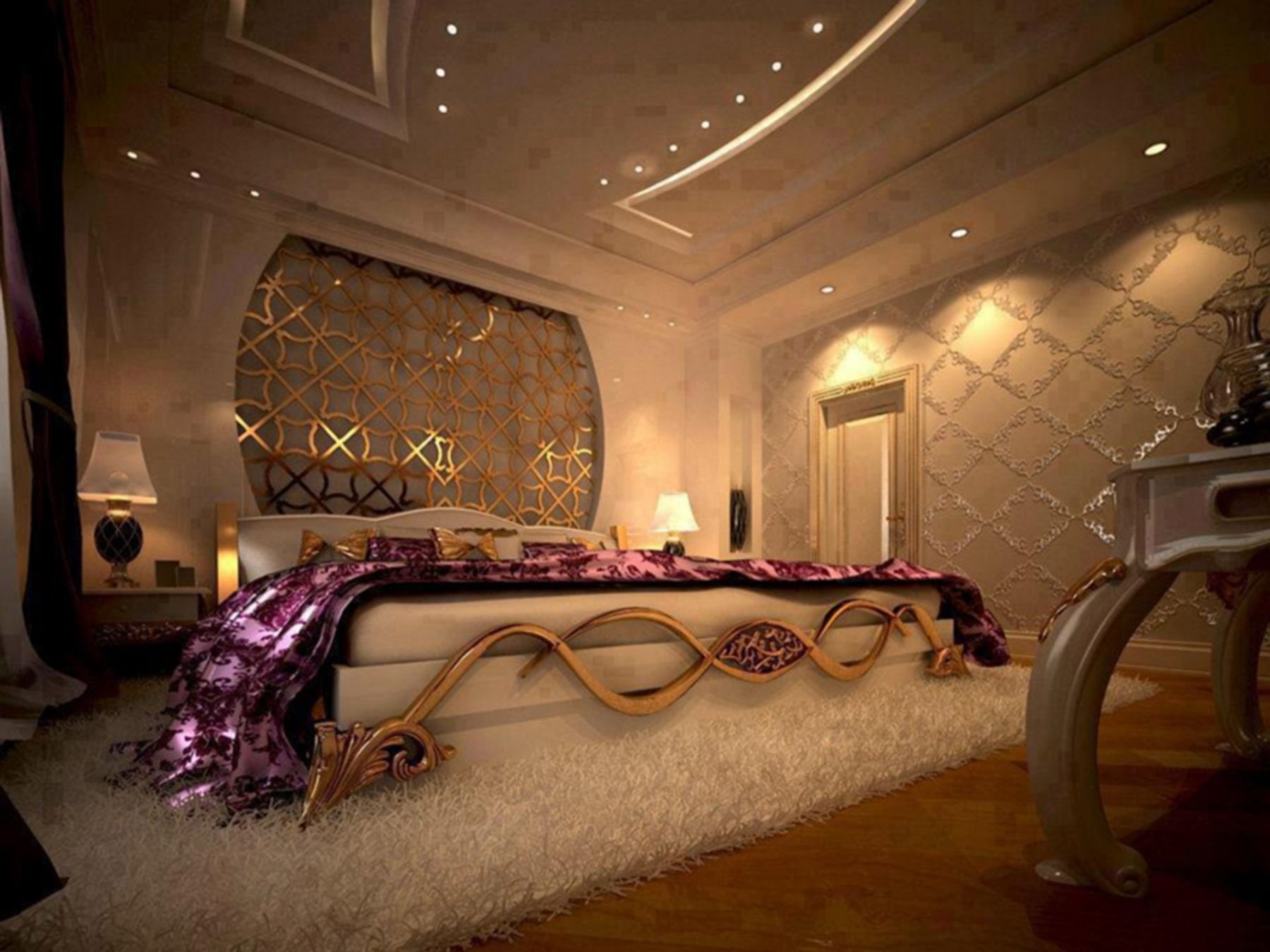 Самый большой романтик. Необычный интерьер спальни. Креативная спальня. Красивые спальные комнаты. Роскошные комнаты.