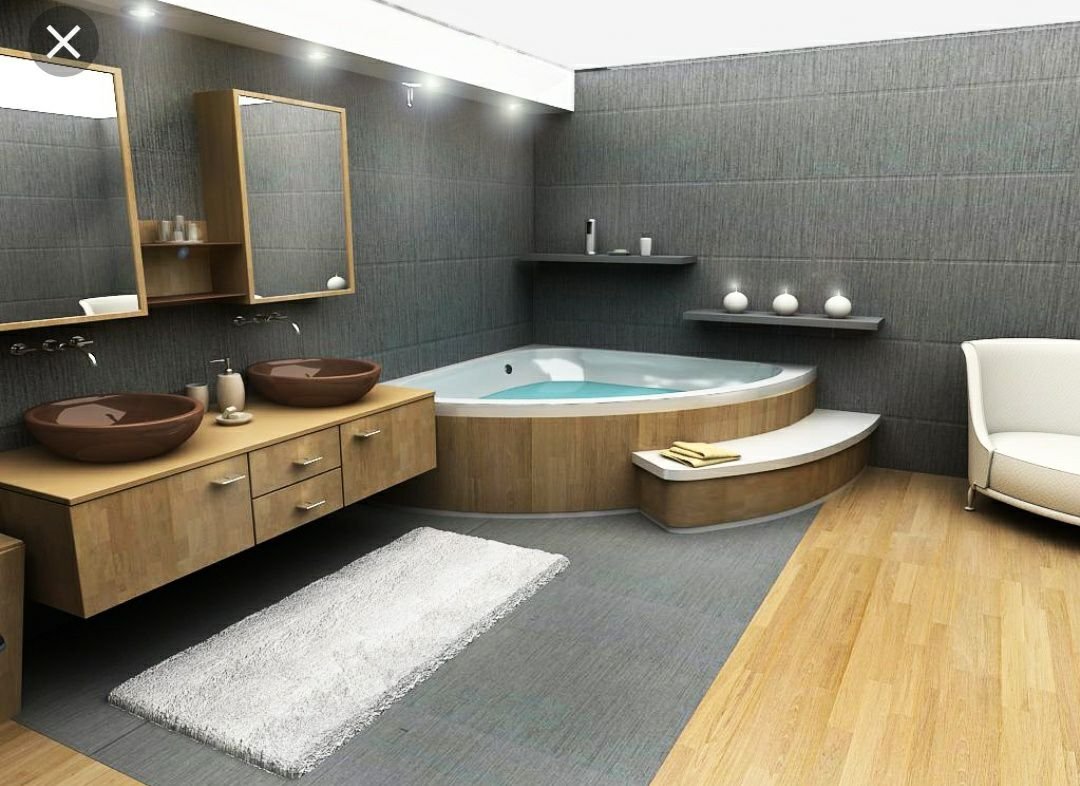 Изготовление ванных комнат. Jacuzzi Opalia. Ванная комната. Стильная ванная комната. Современная ванная комната.