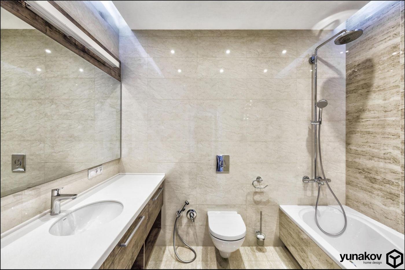 Фото светлых ванных комнат