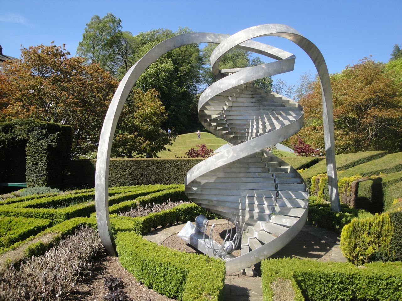 Чарльз Дженкс - «сад космических размышлений», Шотландия. План