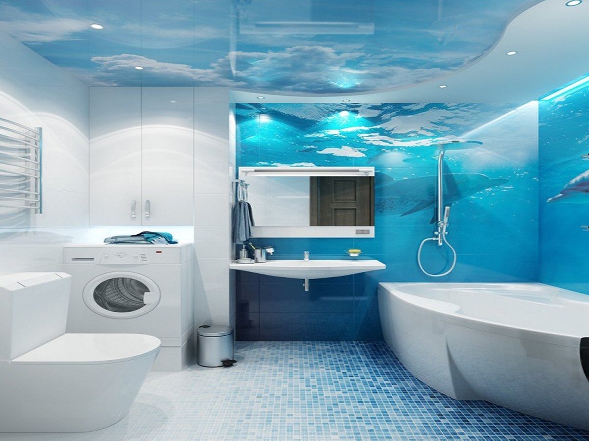 Как сделать дизайн ванной. Ванная комната. Интерьер ванной комнаты. Дизайнерские решения для ванной комнаты. Ванная в морском стиле.