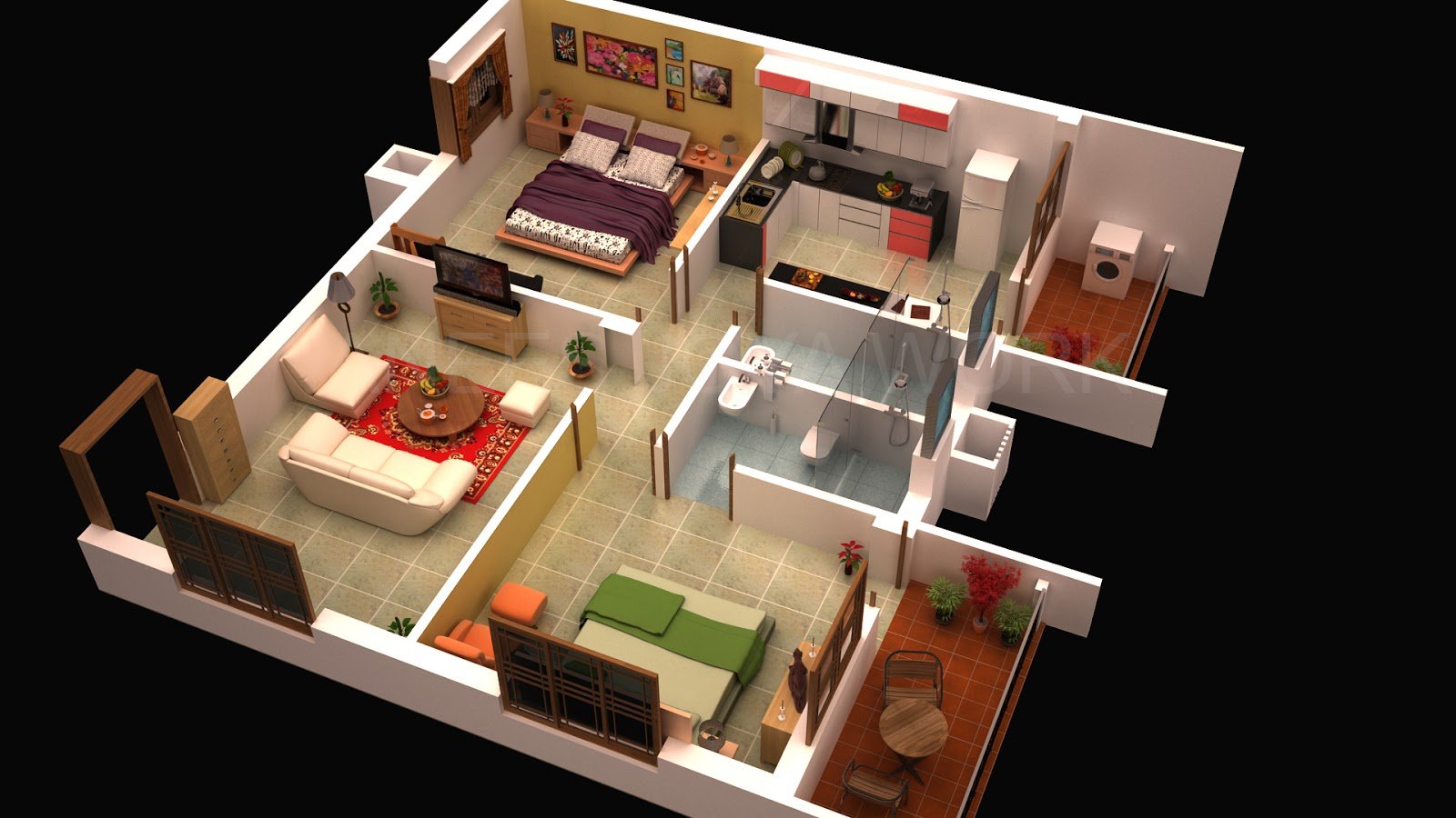 3d max дизайн квартиры