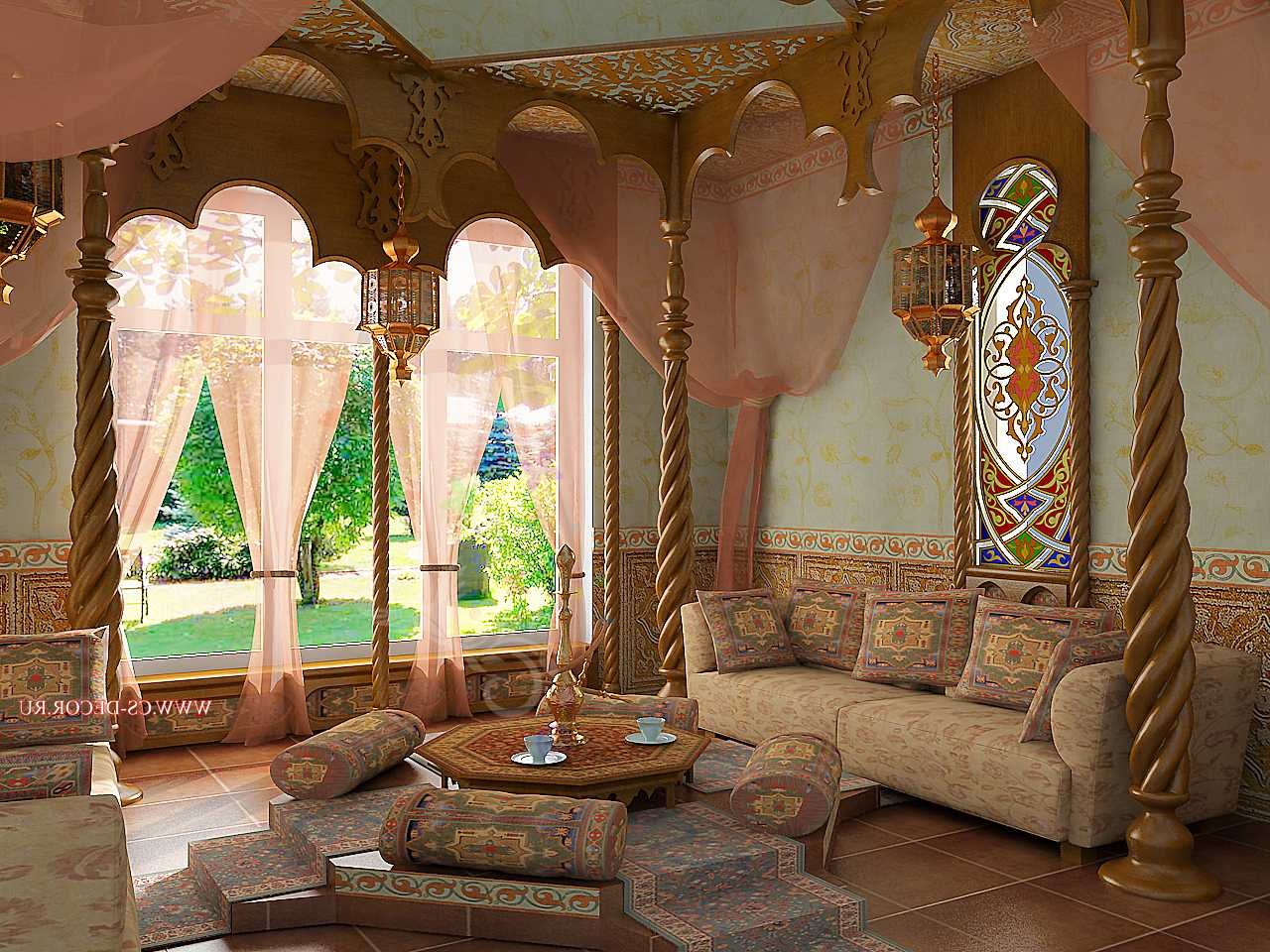 Узбекский салон. Мавританский стиль интерьер 9 век. Арабский Шик интерьер. Мавританский стиль стиль интерьер квартиры. Марокко Капитолий марокканский стиль.