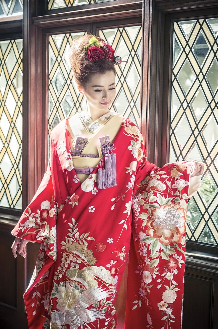 Свадебное кимоно (38 фото) .