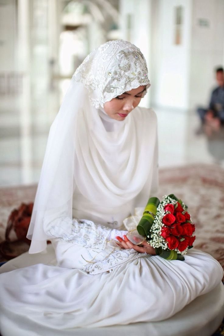 Мусульманская невеста. Келин xidjab. Свадебные платья хиджаб келин. Мусульманские Свадебные платья.
