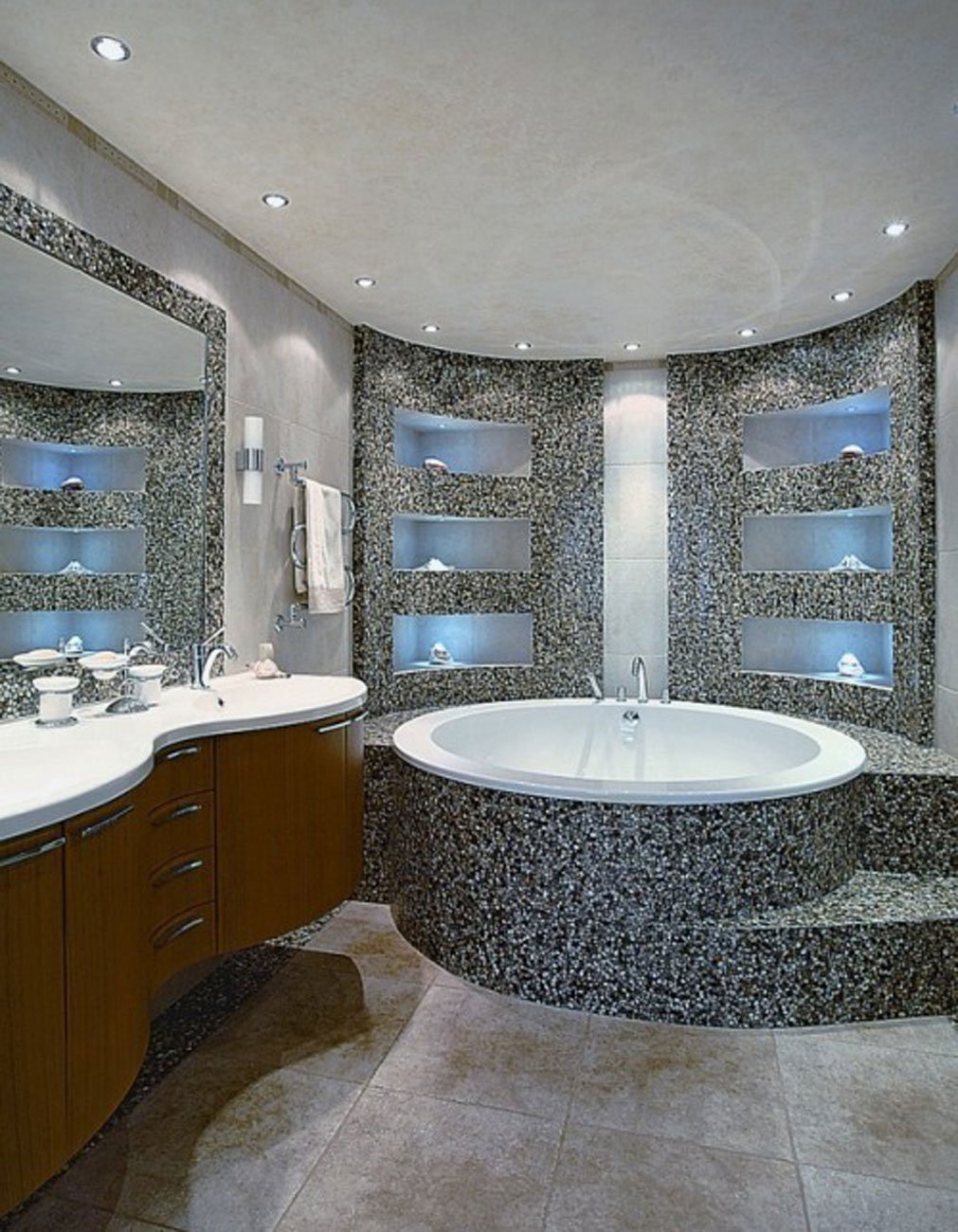 Крутая ванная комната дизайн фото