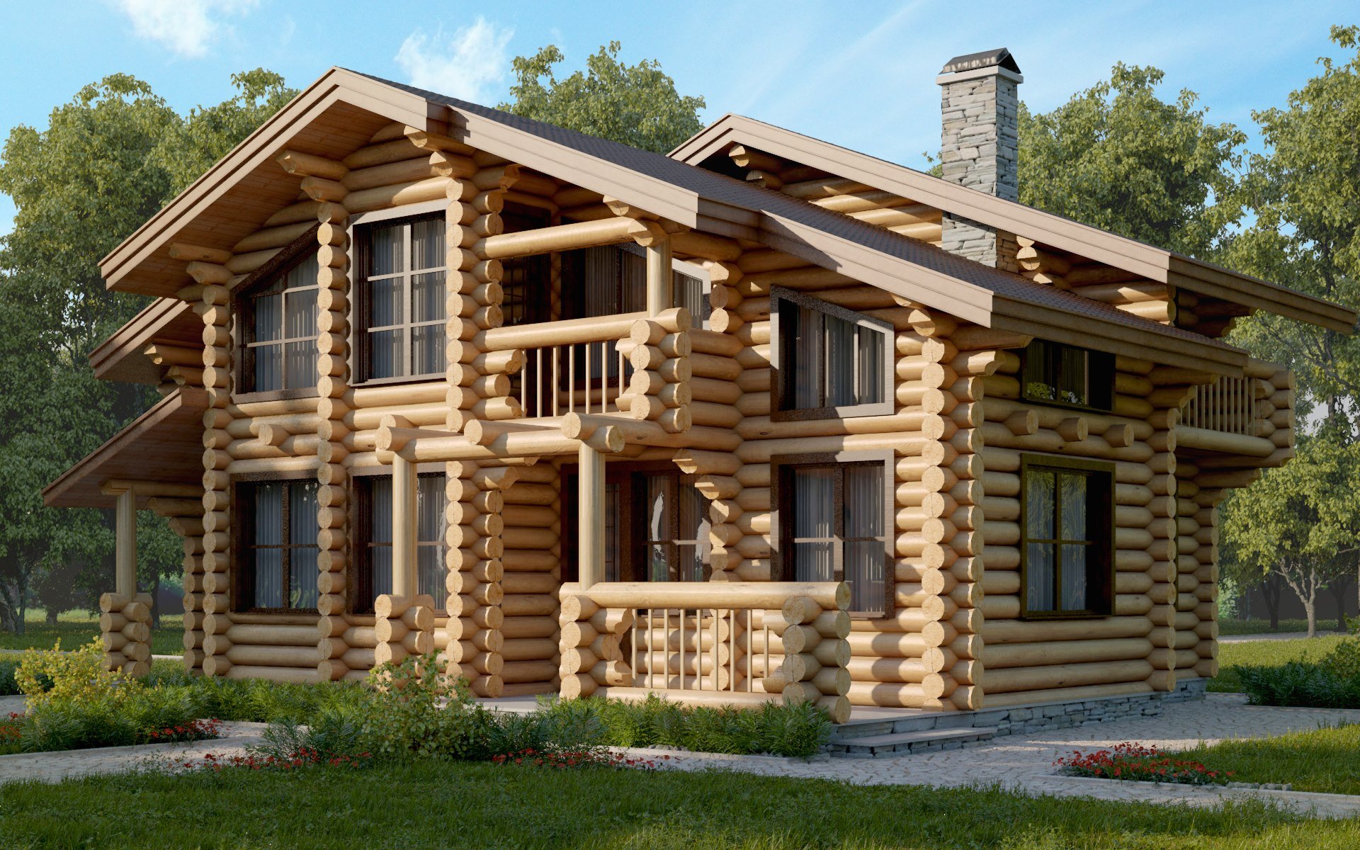 Проекты деревянных домо