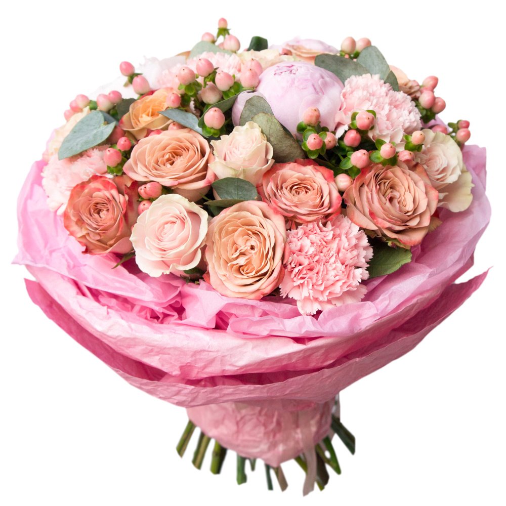 Букеты цена спб. Пионовидные розы капучино. Букет из розовых. Букет с розовыми гвоздиками.