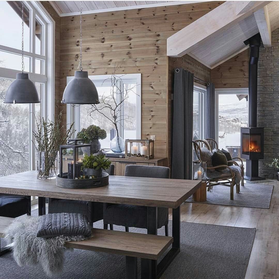 Дом в скандинавском стиле интерьер