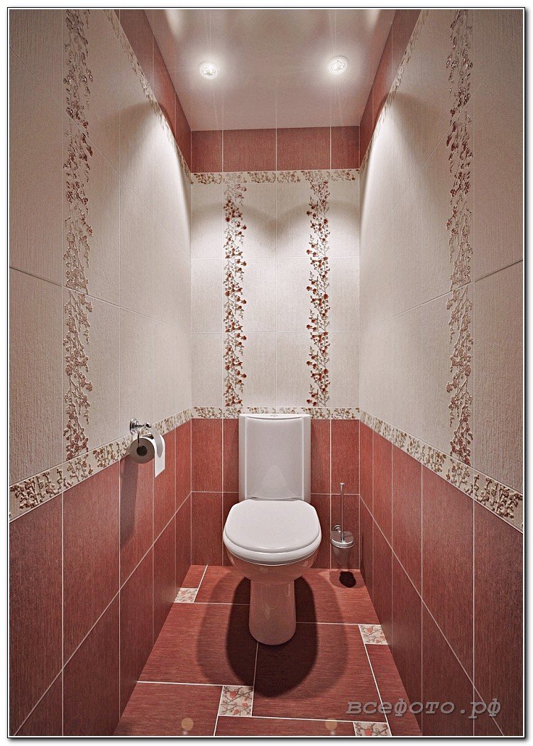 Дизайн туалета маленького в квартире современный фото