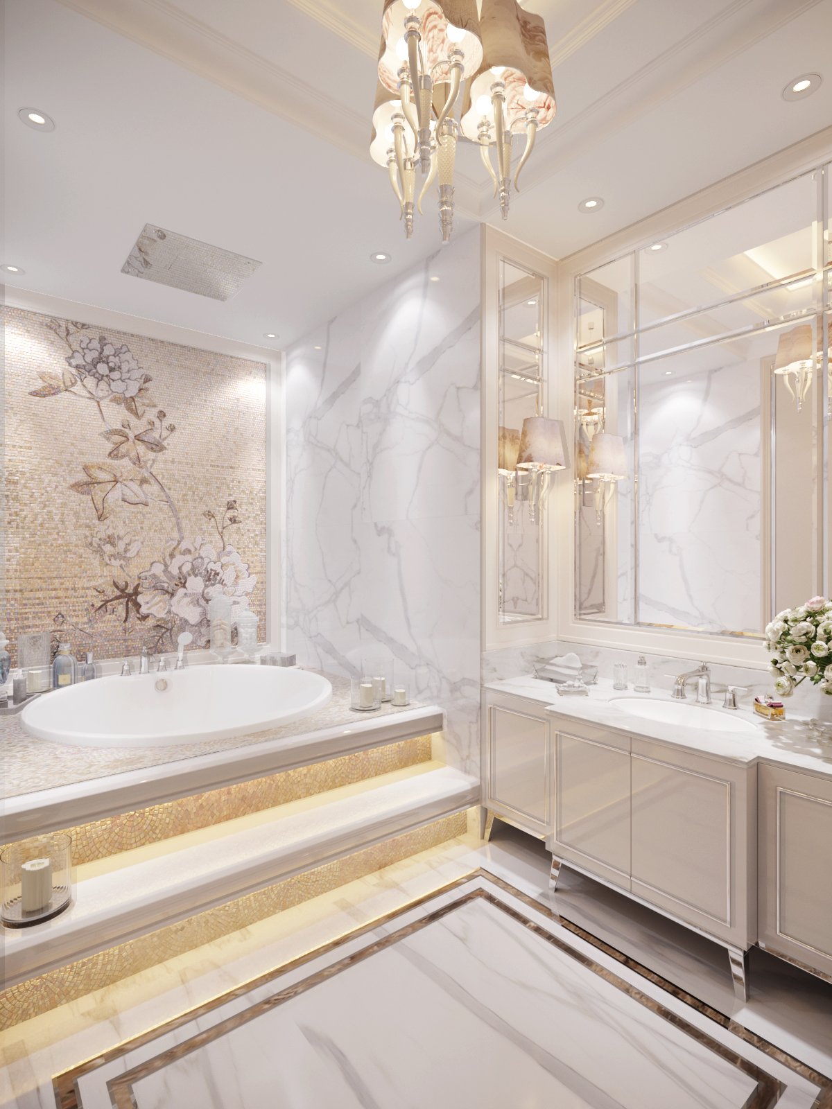 Фото светлых ванных комнат. Ванна Неоклассика 2022. Шикарные Ванные комнаты. Красивая ванная. Красивая ванная комната.