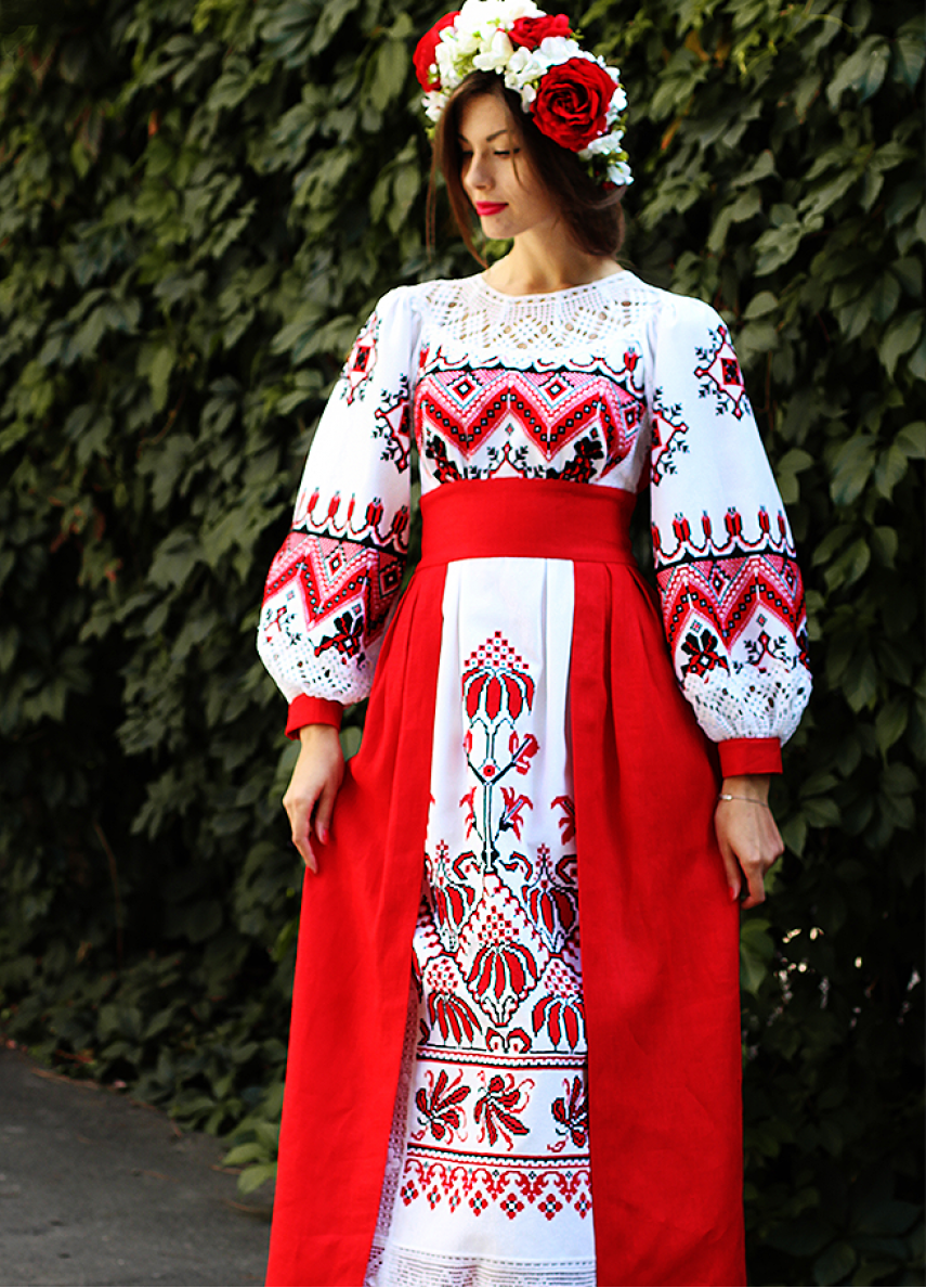 Традиционное русское платье. Русская нарлдное платье. Украинское народное платье. Украинское национальное платье.