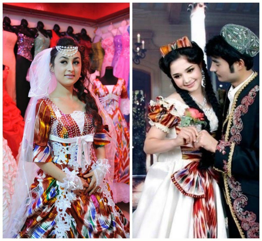 Узбекские платья для невест