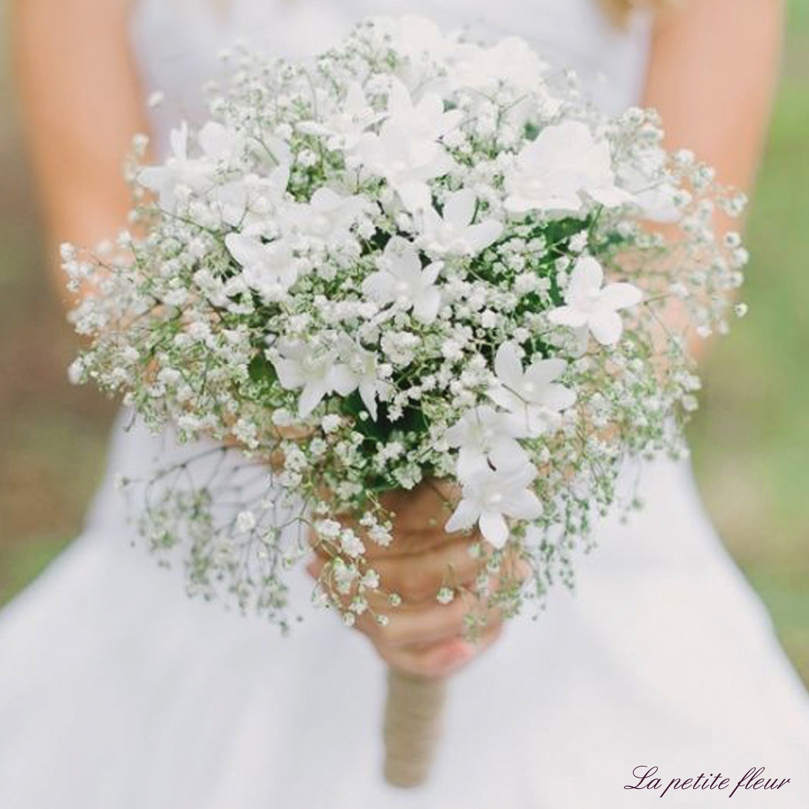 Белые цветы на свадьбу