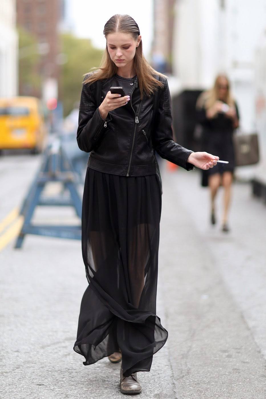 Черная прозрачная юбка. Косуха с длинным платьем. Косуха с длинной юбкой. Длинная юбка с кожаной курткой. Прозрачная юбка.