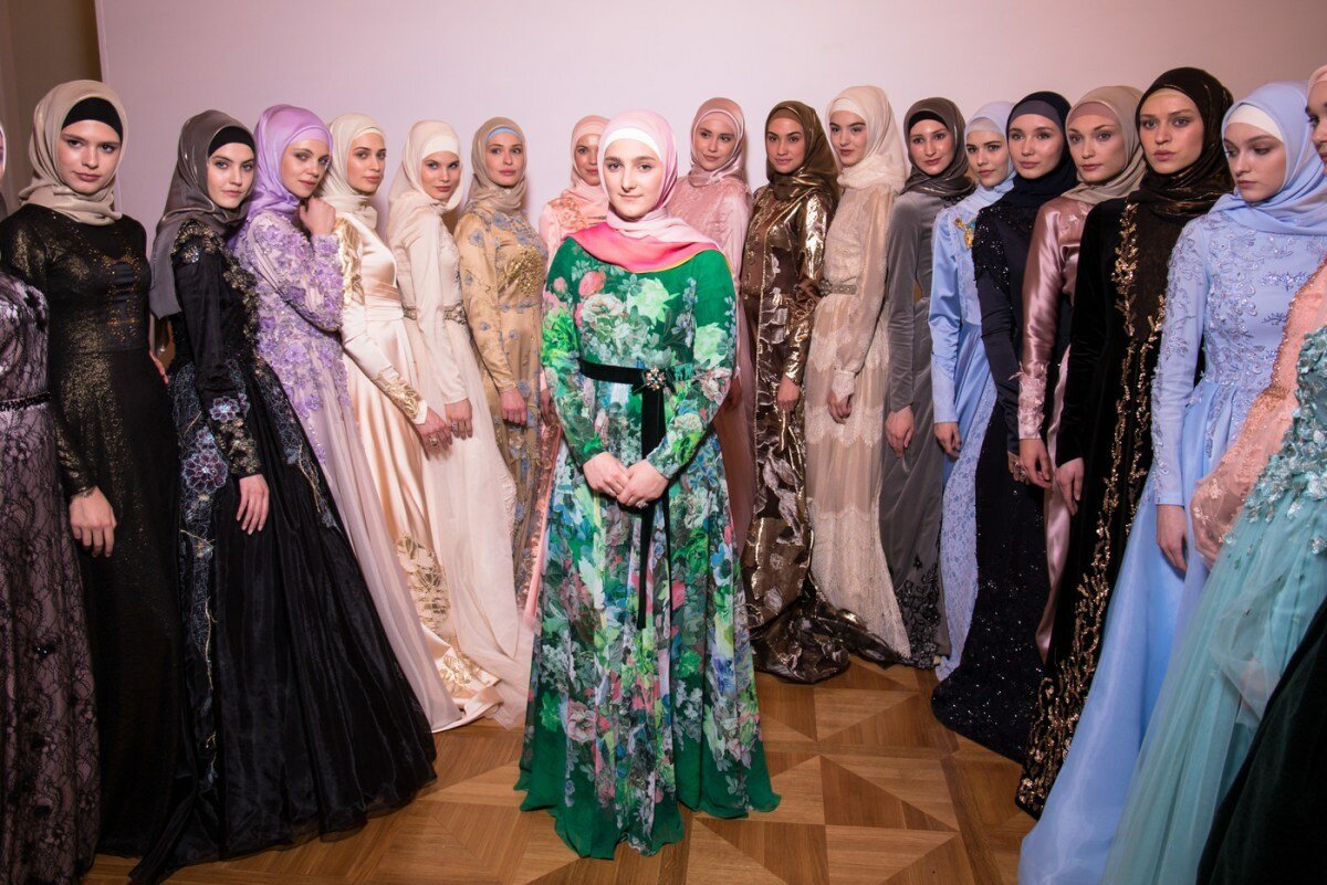Самые красивые чеченские платья (63 фото)