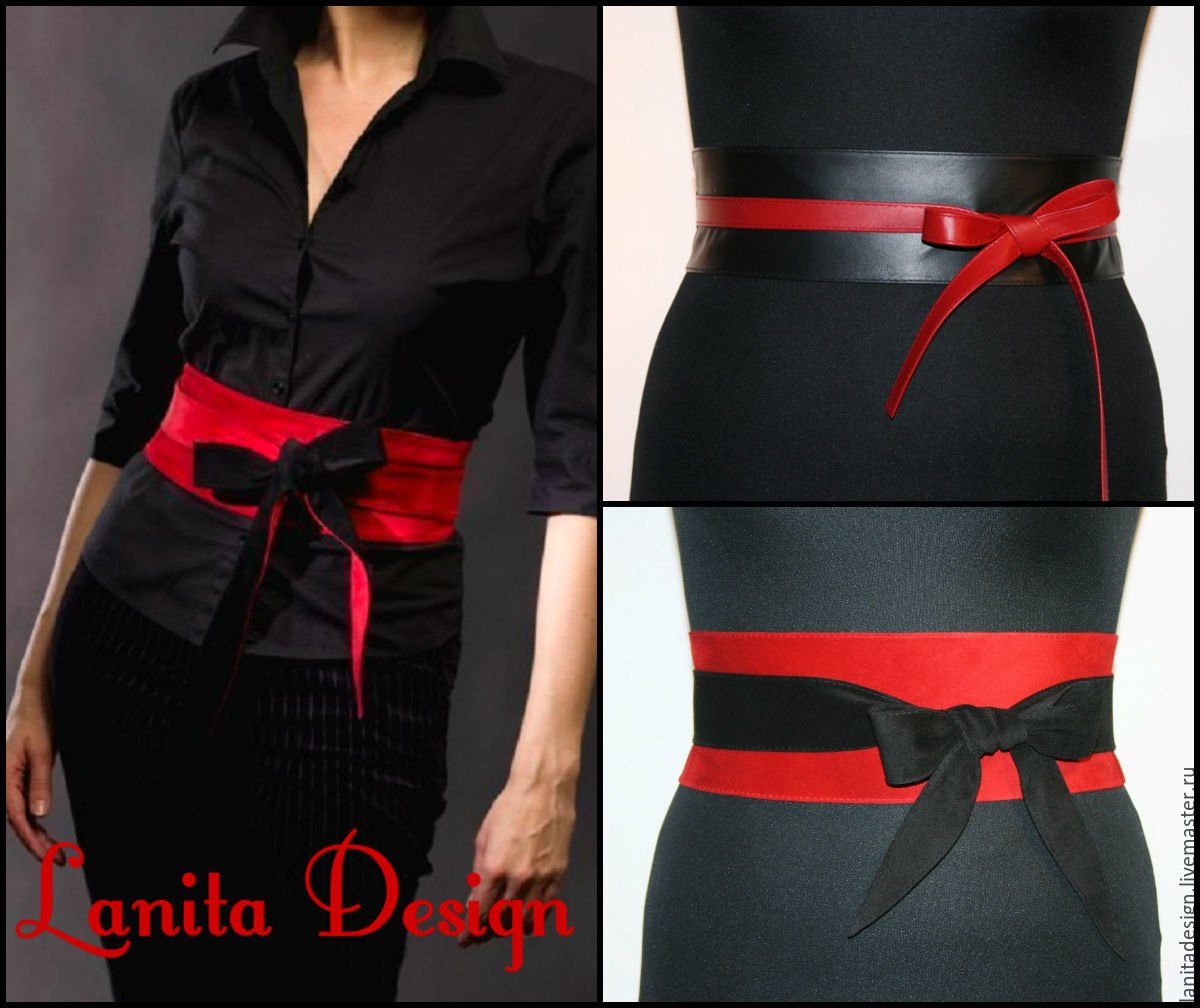 Платье с красным поясом. Черное платье с красным поясом. Черное платье с красным ремнем. Пояс кушак. Широкий пояс.