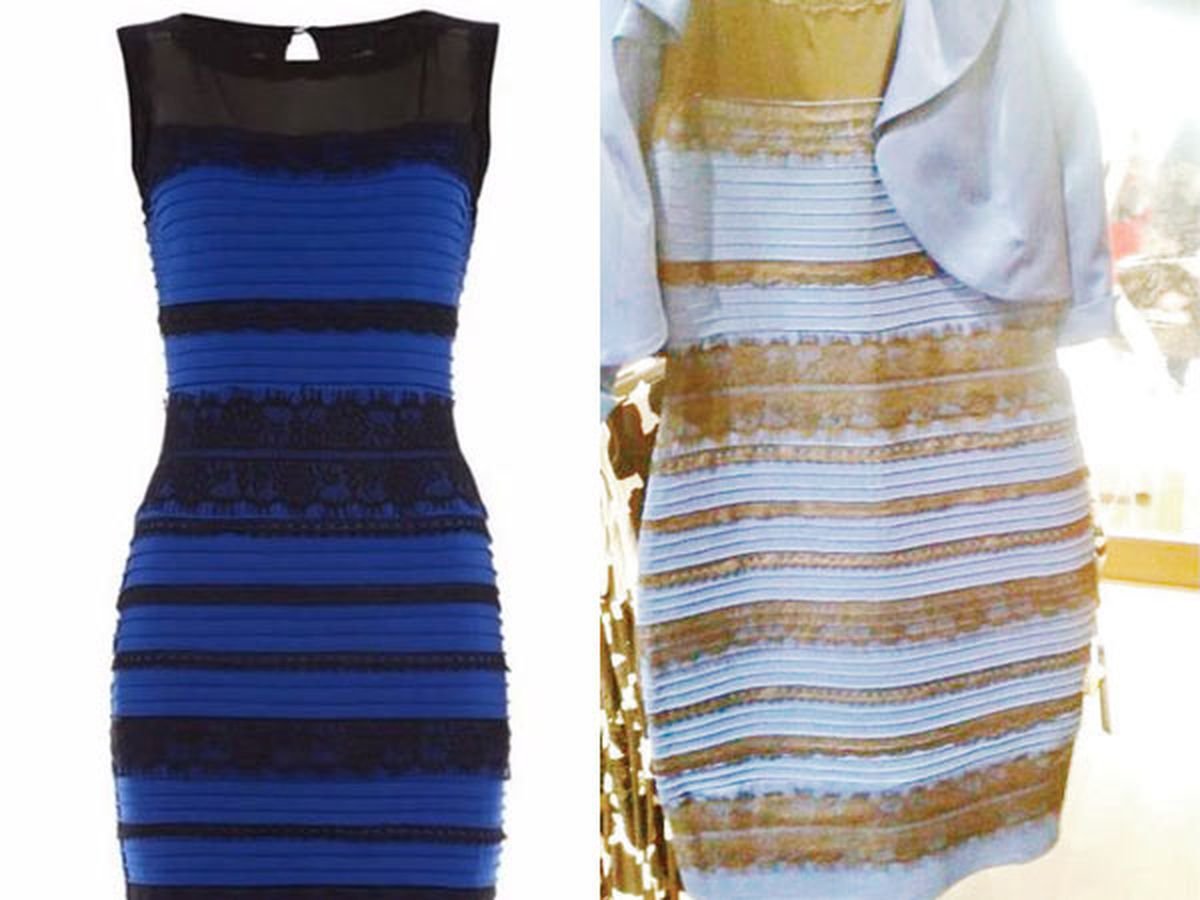 Синее Платье Видят Белым