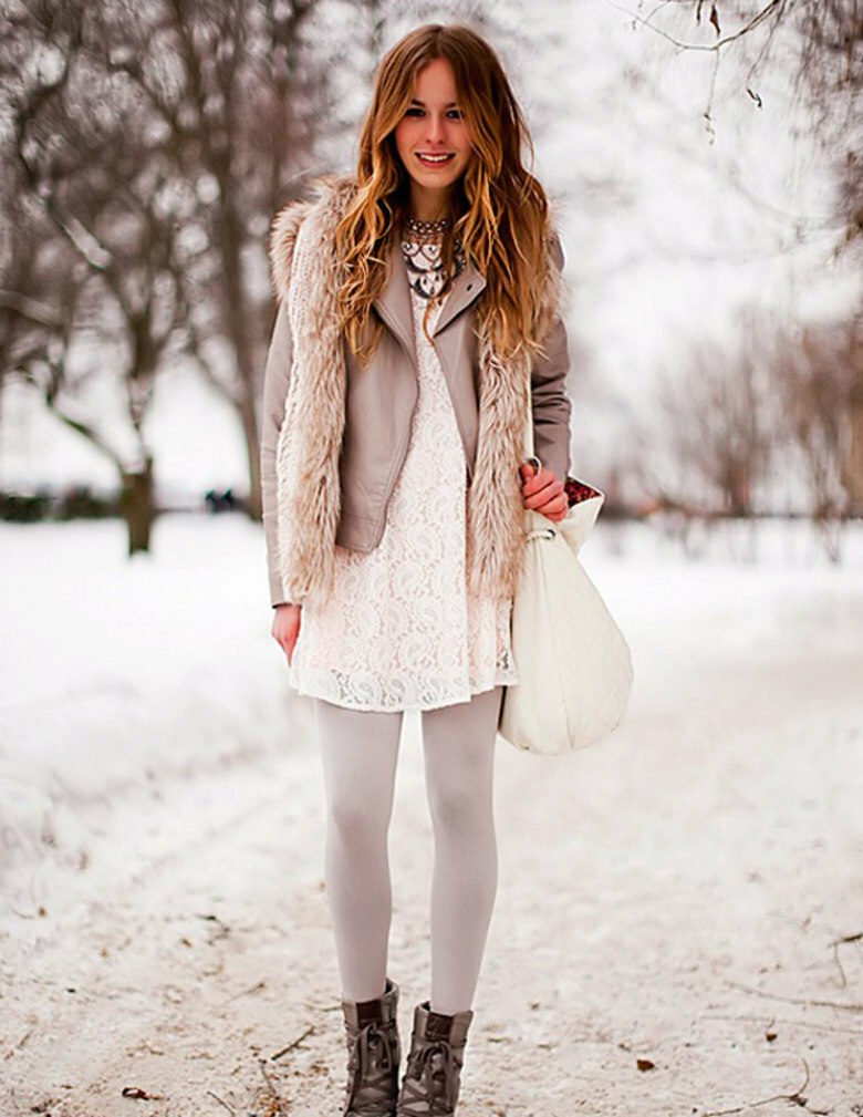 Красивая одежда на зиму