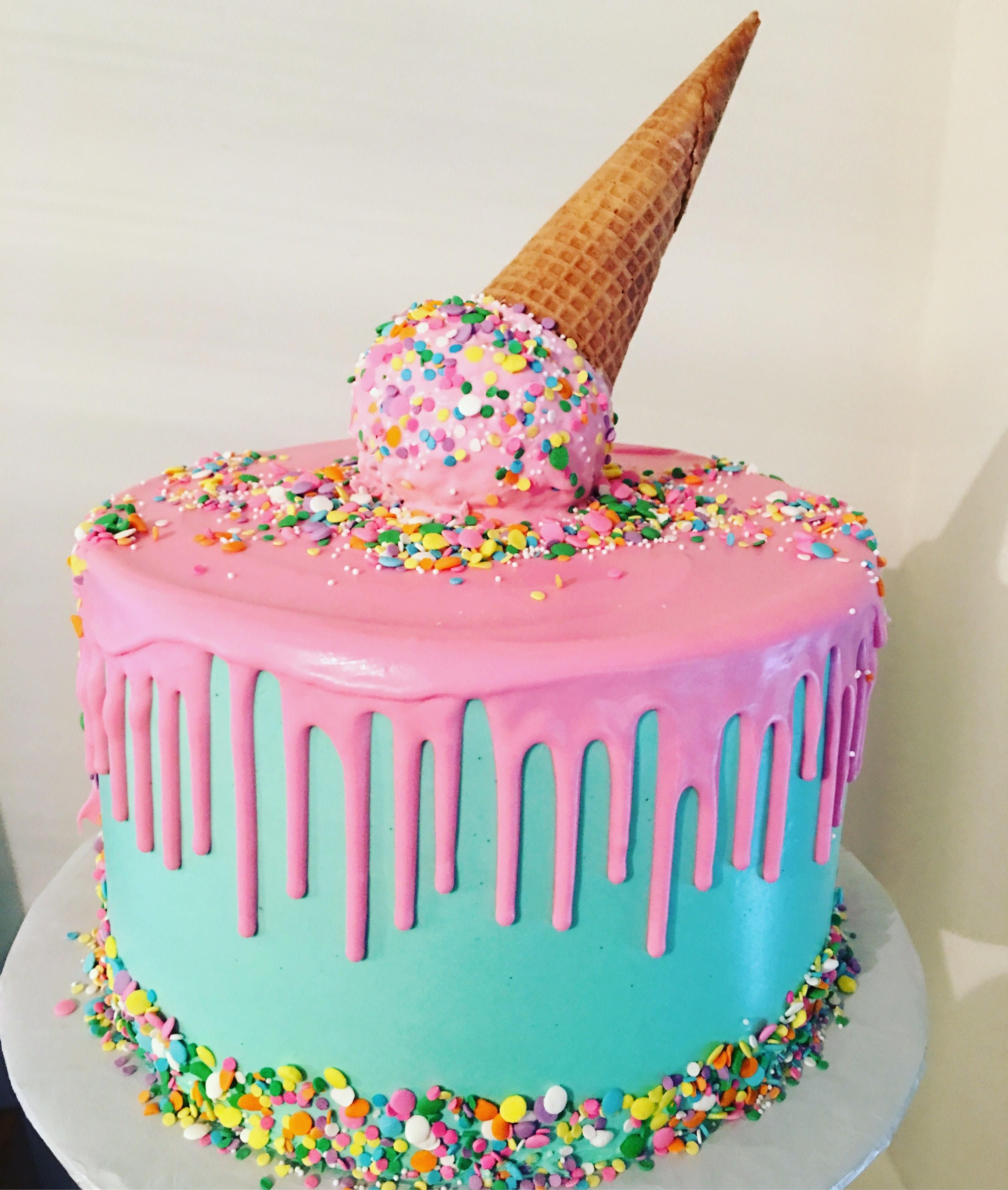 торт на день рождения 10 лет фото
